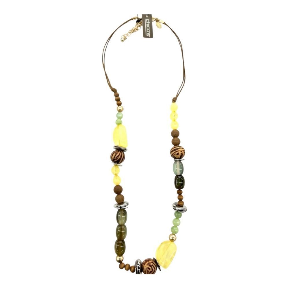 Chico’s safari time necklace. NWT
